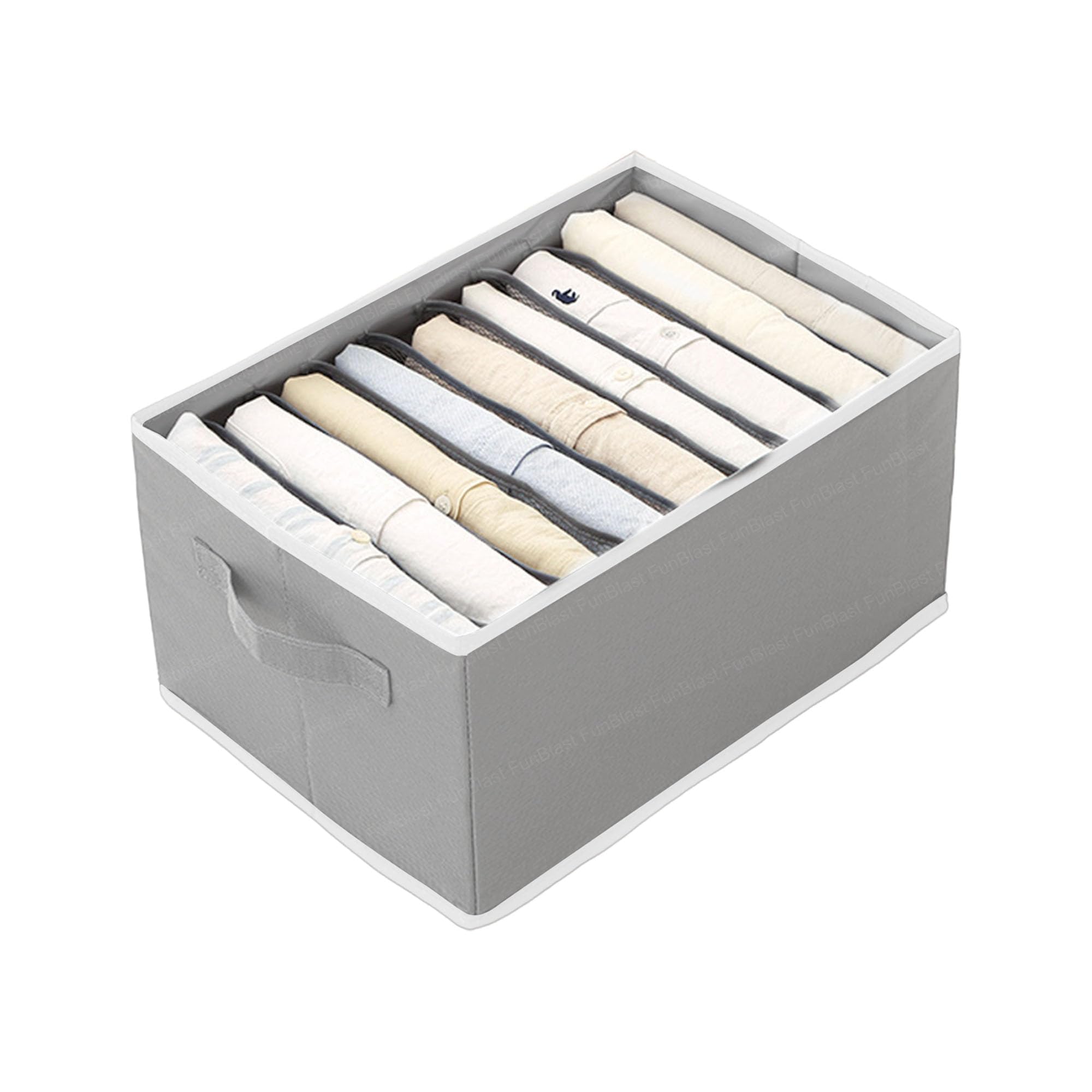 Funblast Drawer Divider  Clothes Organizer For Wardrobe, 6 Drawer Dividers Organizer Box, Drawer Organizer, Drawer Organizer Cl