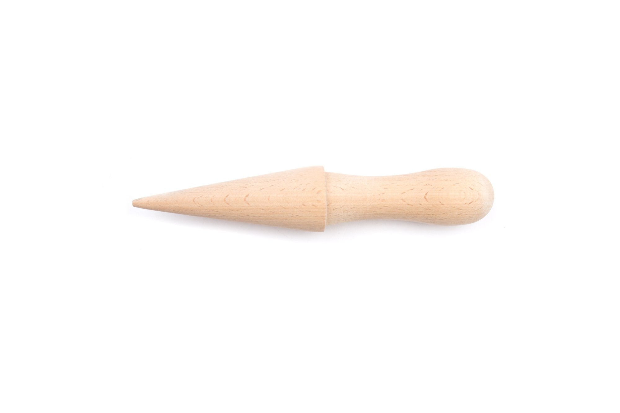 Fox Run 4507 Pizzelle Roller, Krumkake Pastry Tool/Ice Cream Cone Mold, 8.25 Inches, Beechwood
