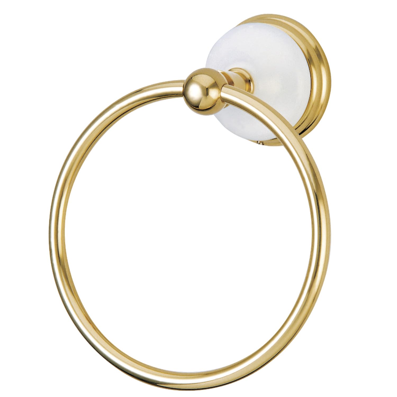 Kingston Brass BA1114PB Victorian Towel Ring  Polished Brass