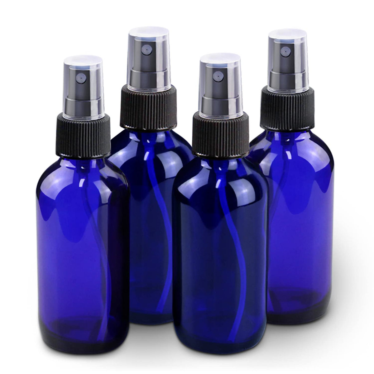 Wedama Glass Spray Bottles, Mini Spray Bottles 2 Oz, Empty Small Spray Bottles With Funnel Dropper, Fine Mist For Hair, Travel,