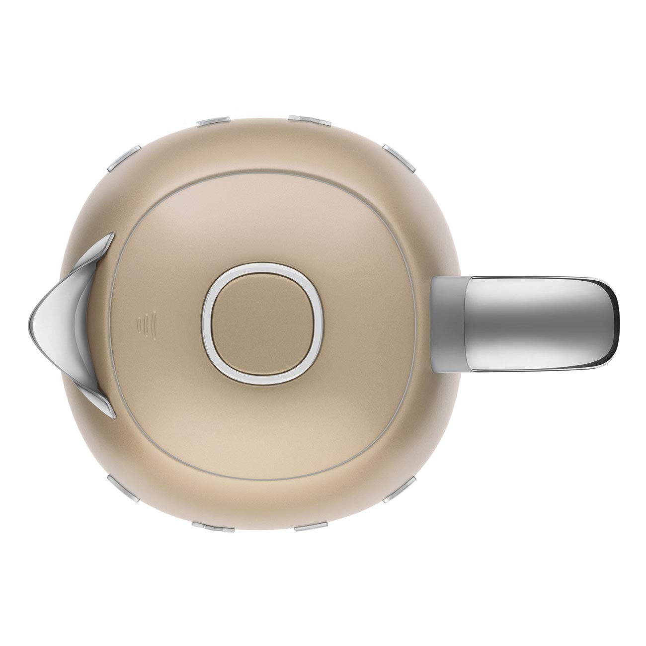 Smeg 50'S Retro Style Electric Water Kettle With Automatic Shutoff, Removable Base, And Water Indicator, Klf03Chmus, Matte Campa