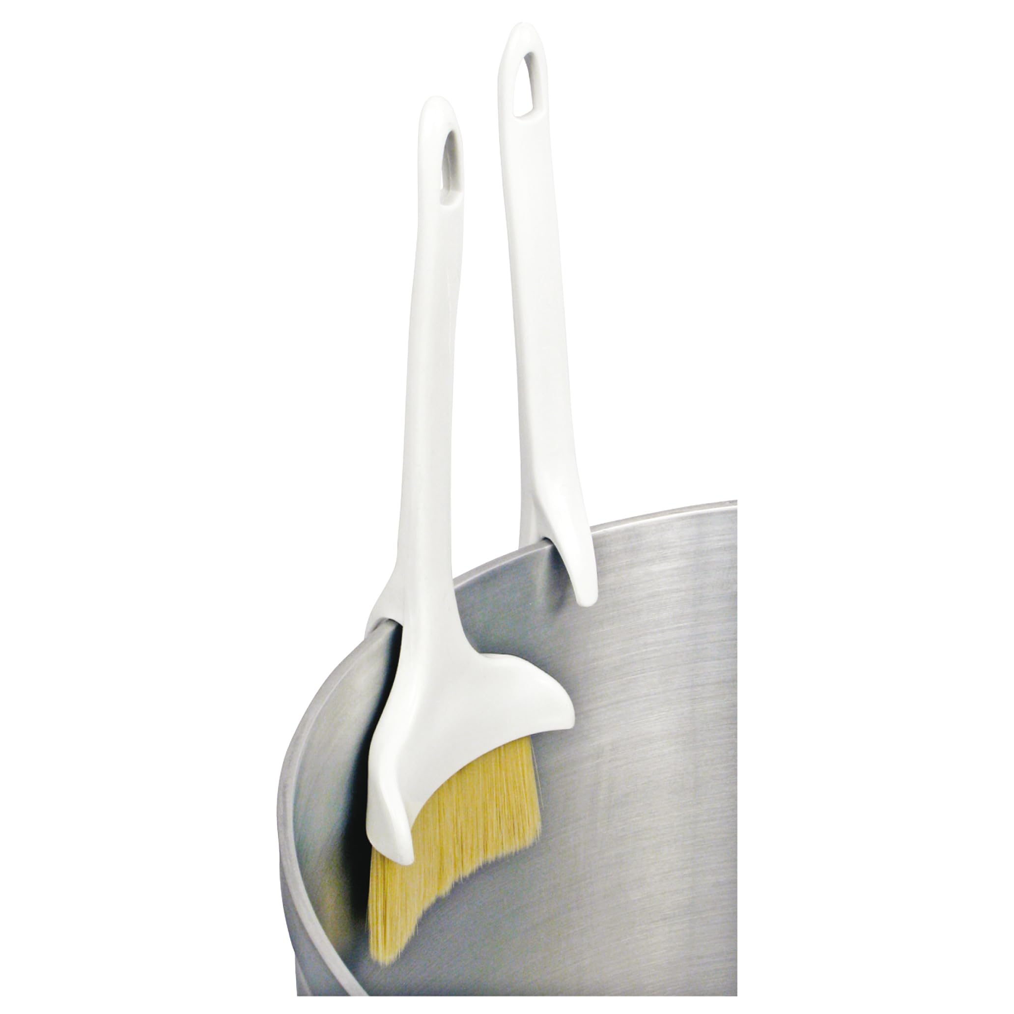 Winco 2-Inch Brush With Hook, Plastic Handle