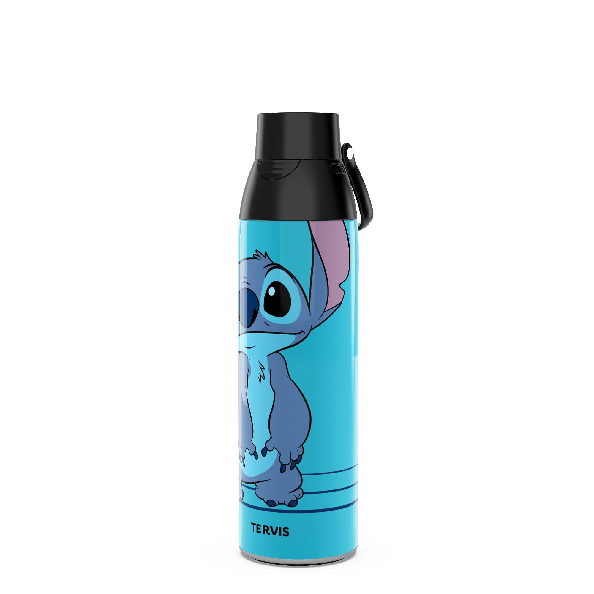 Tervis Venture Water Bottle Disney - Lilo & Stitch Supreme Triple Insulated Tumbler Travel Cup Keeps Drinks Cold & Hot, 26oz, St
