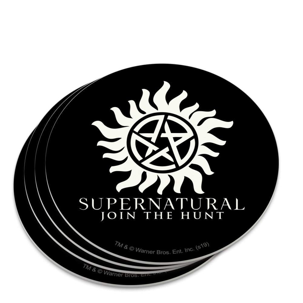 Supernatural Anti Possession Symbol Novelty Coaster Set