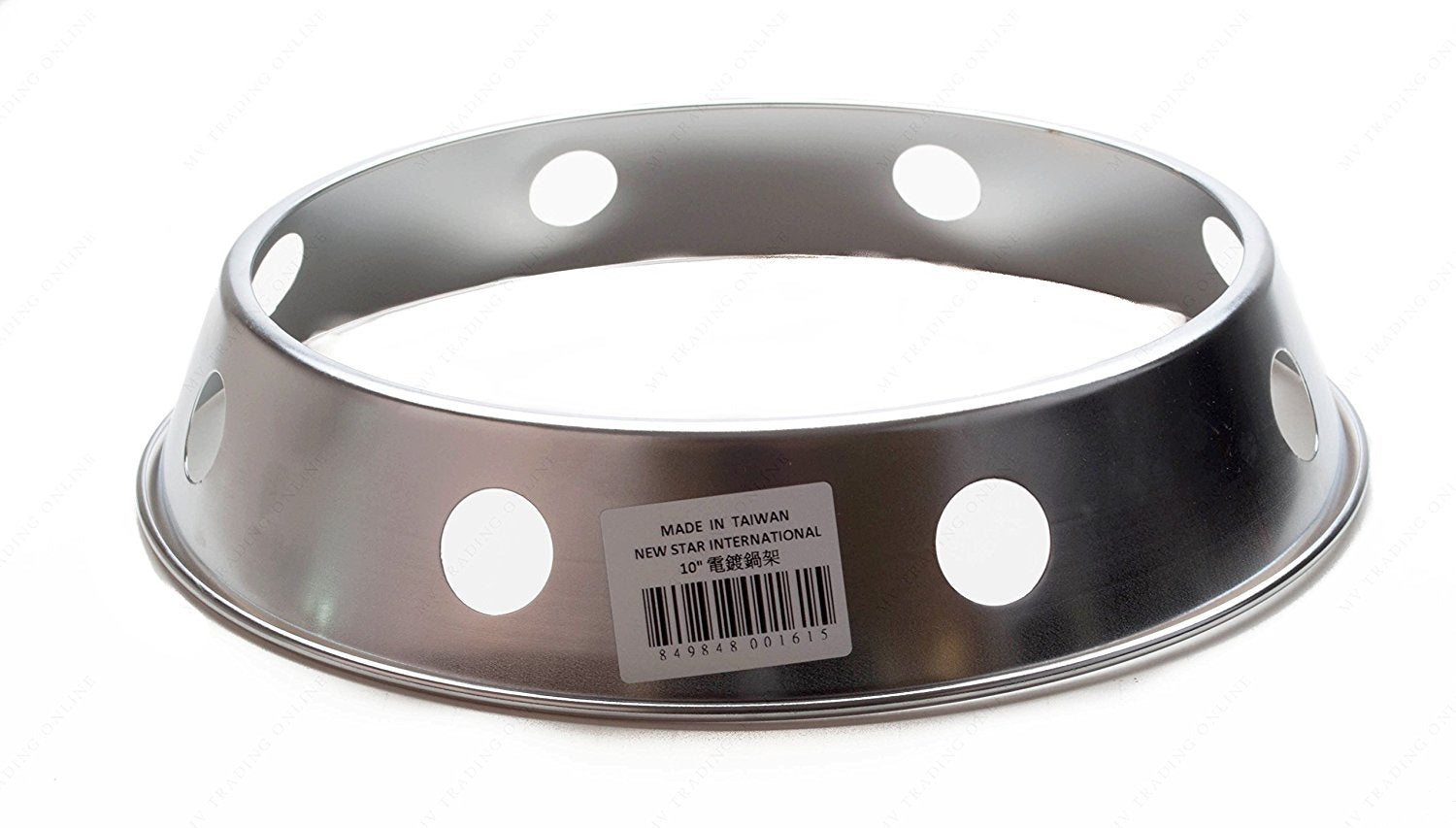 M.V. Trading New Star International NCWS9 Steel Wok Rack, 7Inch and 9Inch Reversible Size
