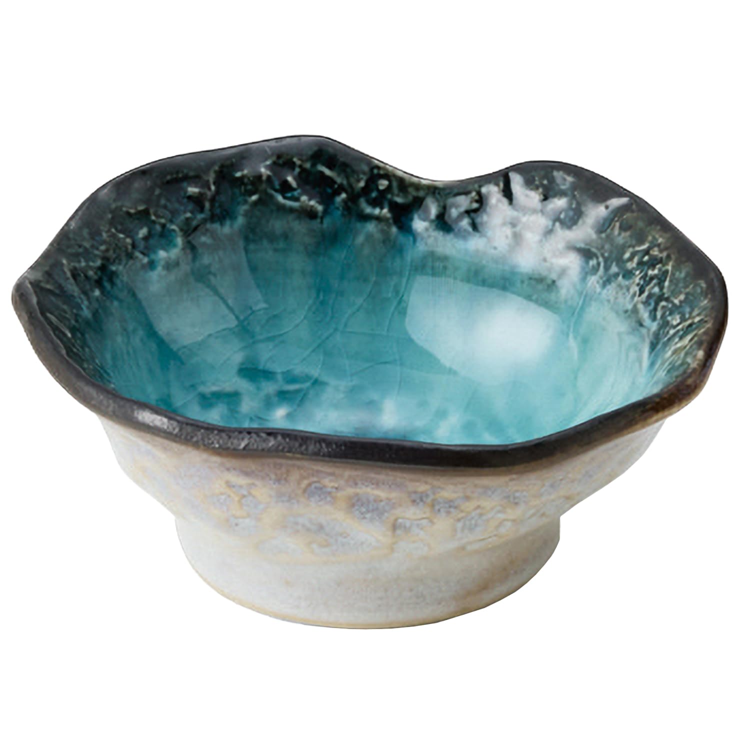 TAMAKI T-960486 Small Bowl, Blue, Microwave Safe, Marutoju Rikizo Shoten, Small Bowl, Mino Ware, Japanese Food, 3.9 x 3.5 x 1.6 