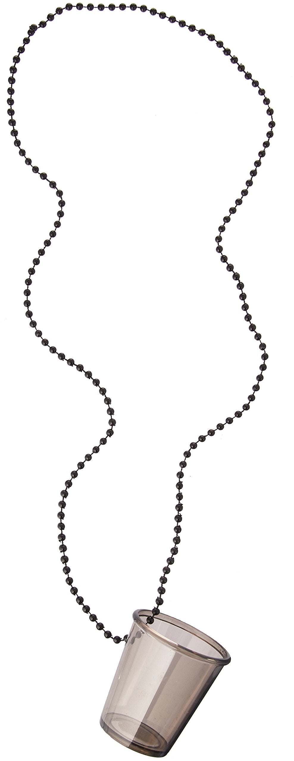 Amscan Shot Glass Necklace, Party Accessory, Black