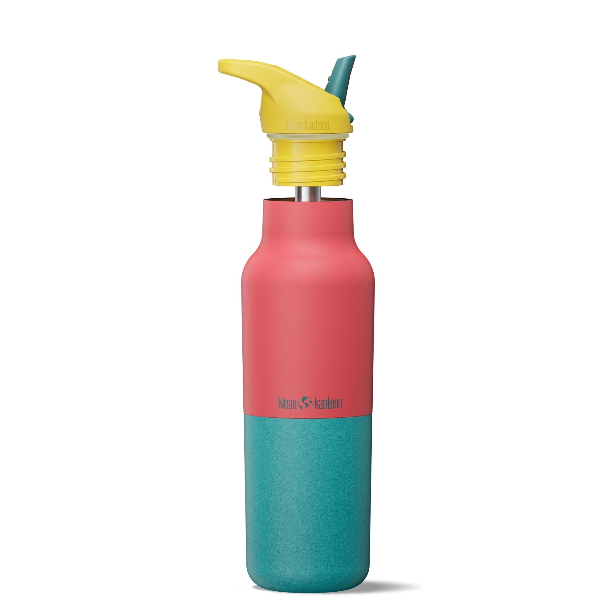 16oz Rise Classic Insulated Water Bottle with Flip Seal Sport Cap and Straw  Cayenne Kaleidoscope
