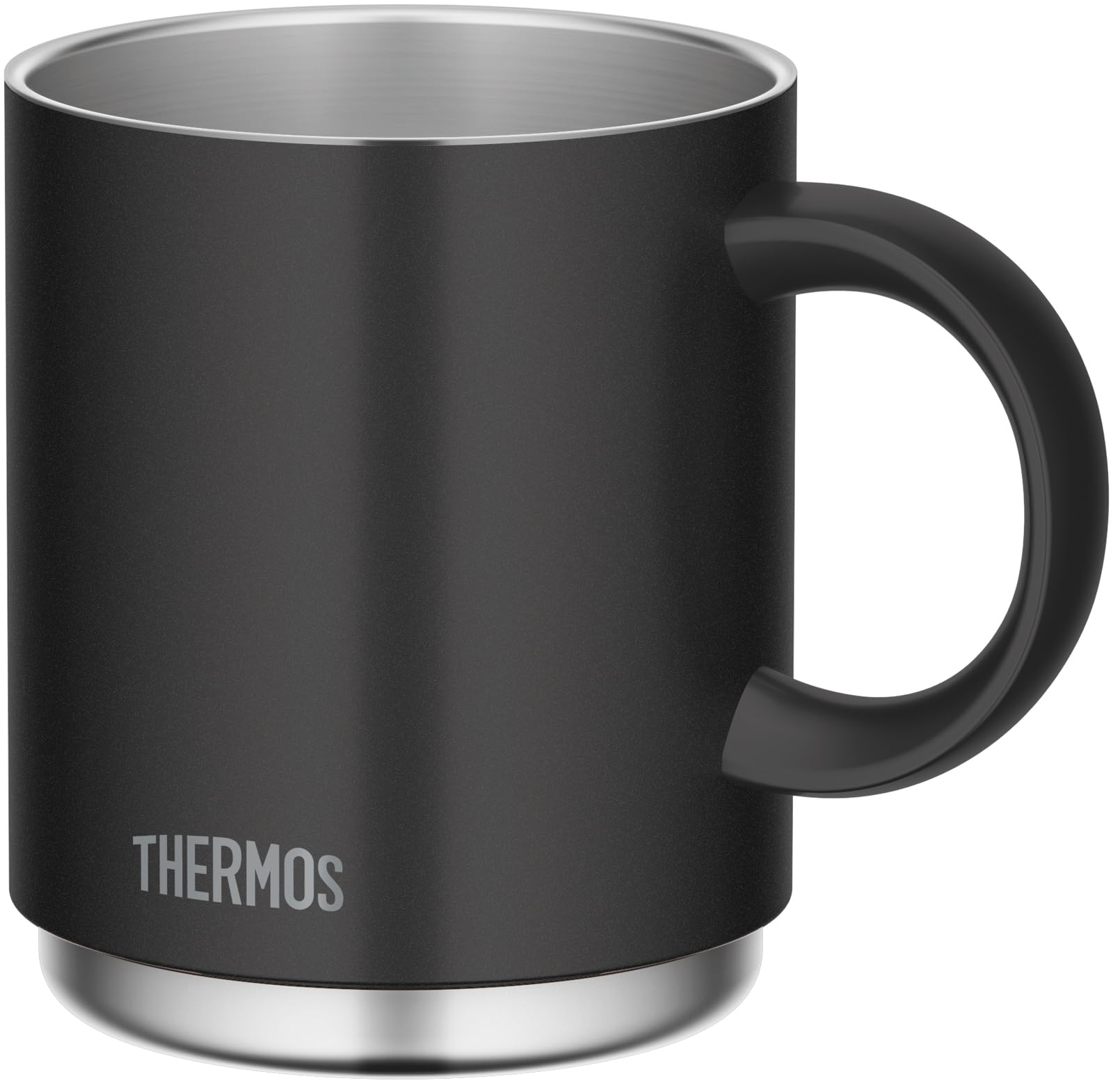 Thermos JDS451 BK Vacuum Insulated Mug, 15.9 fl oz (450 ml), Black