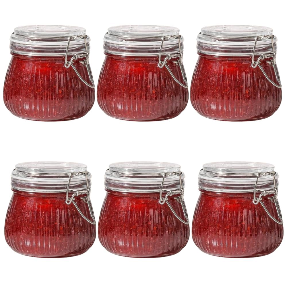 Whisket  Airtight Food Storage Containers For Kitchen Pantry Organizers, Clear Preserving Seal Wire Clip Fastening For Kitchen 