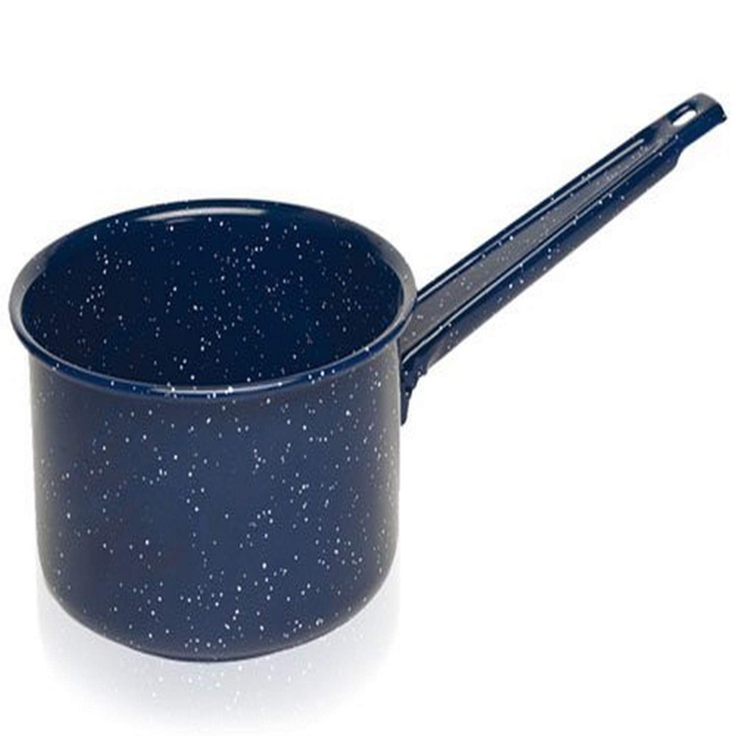 IMUSA USA Enamel Sauce Pan, 1.25Quart, Blue