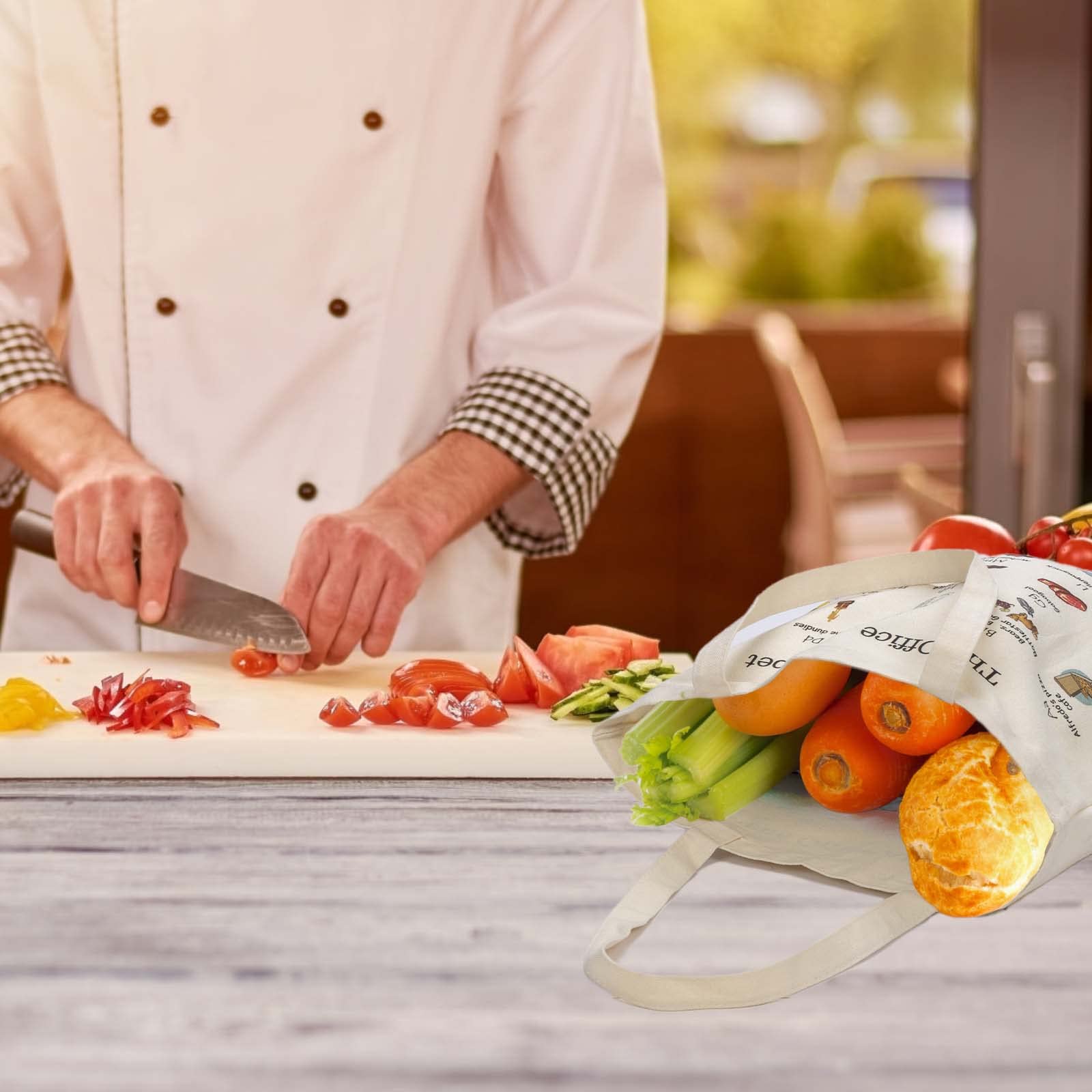 The Office Alphabet Tote Bag The Office Tv Show Merchandise Office Fans Kitchen Gifts Office Theme Bags Presents White