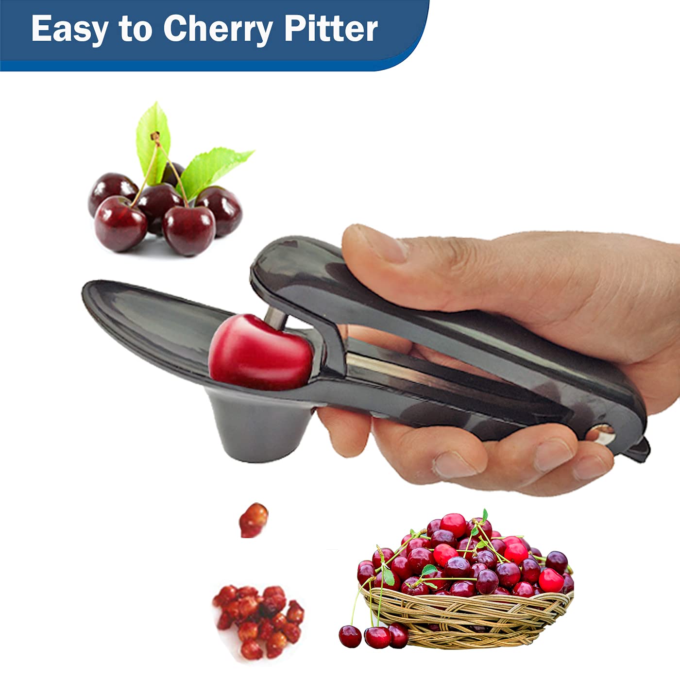 Cherry Pitter Tool Olive Pitter Tool Cherry Pitter Remover, Olive Pitter Tool Fruit Pit Remover Cherry Pitter Remover Portable,