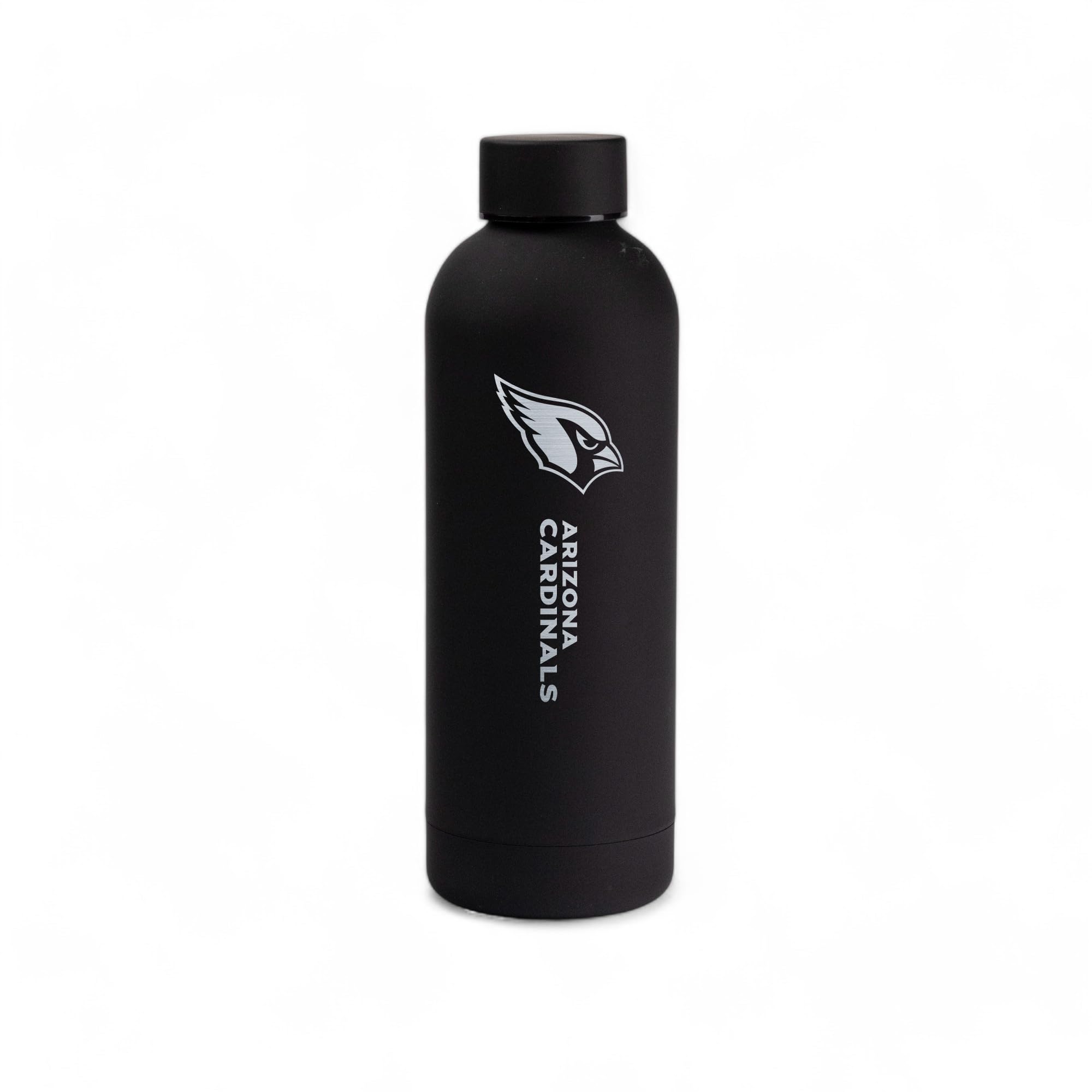The Memory Company Officially Licensed 17oz Rubberized Water Bottle (Engraved), Buffalo Bills
