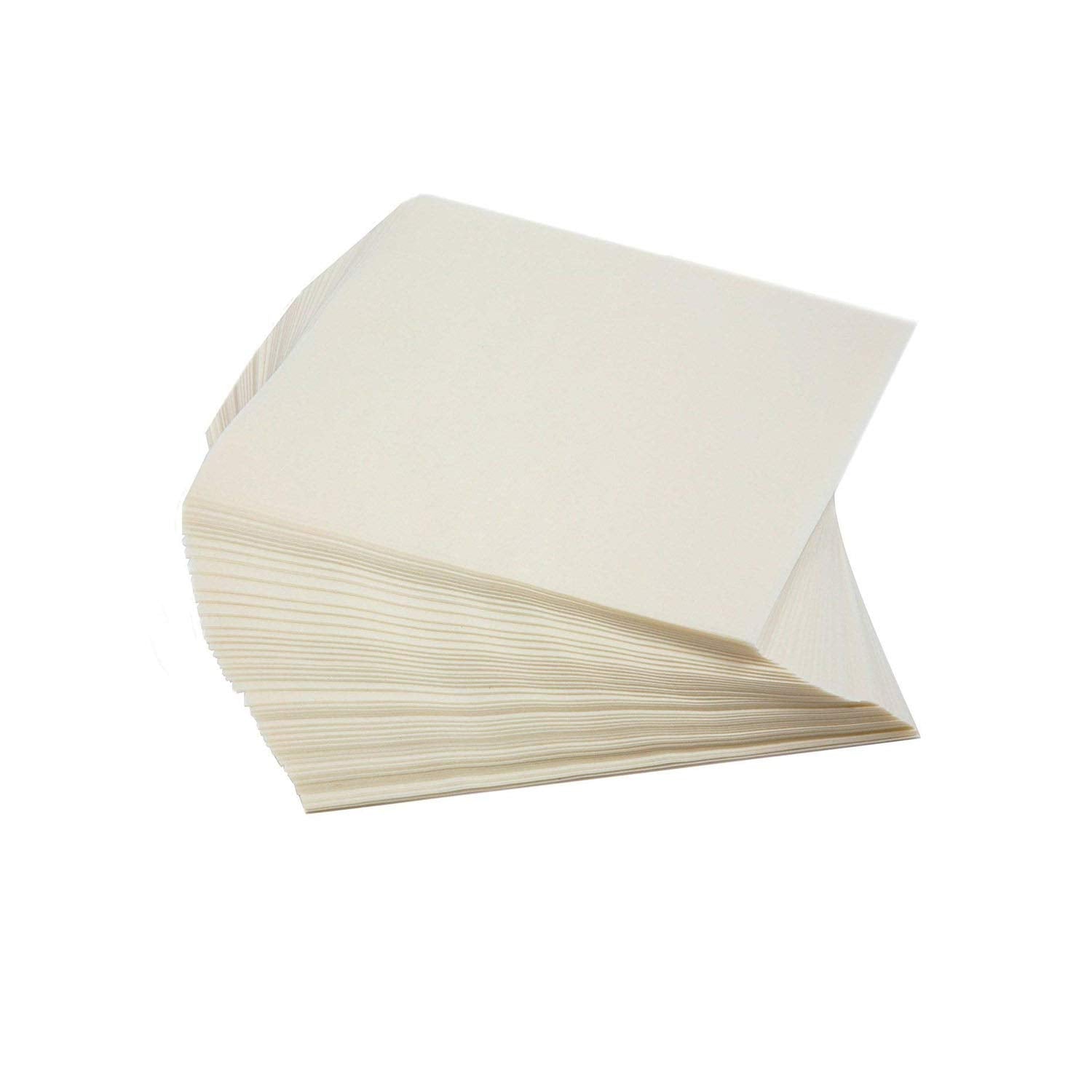 Twisting Wax Paper Sheets For Food (100)- Rectangle Caramel Wrappers Non Stick -Semi Translucent Confectioners Patty Paper