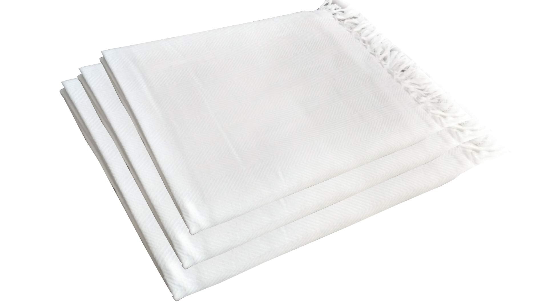 P V Tex 200Gsm 3 Piece Cotton Bath Towel_220,Sandal