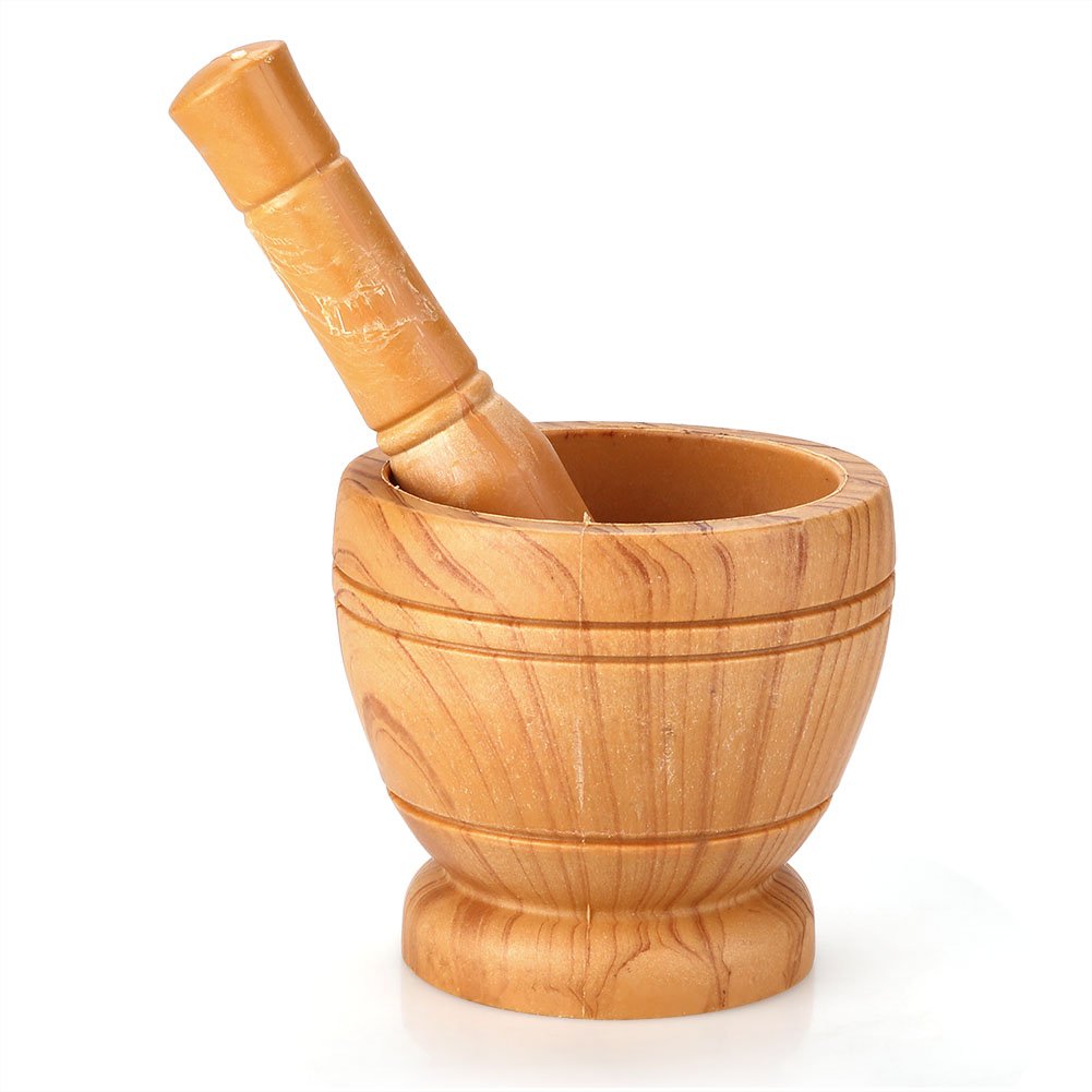 Ubervia Mortar & Pestle Sets  Kitchen Hand Manual ABS Garlic Ginger Spices Mortar Pestle Set Grinding Bowl Grinder