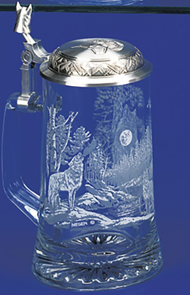James Meger Glass Timber Wolf Stein, 0.40L