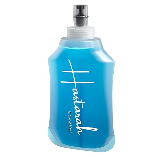 Running Water Bottle Hand Held- Flexible Running Bottle| Collapses As You Drink, Soft Flask Running Bottles, Handheld Water Bott