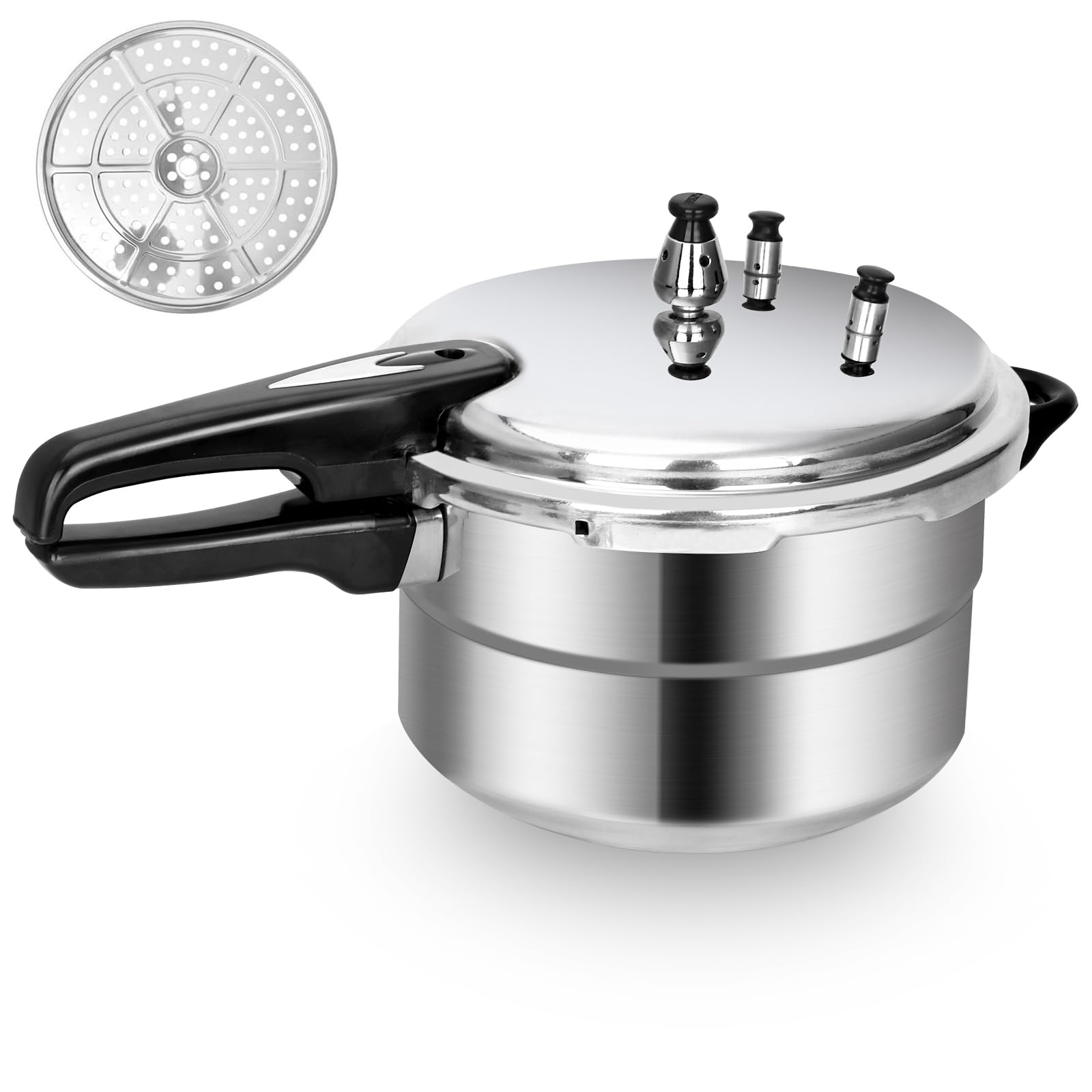 Fulgutonit 5.3 Quart Pressure Cooker, 10 Psi Pressure Canner