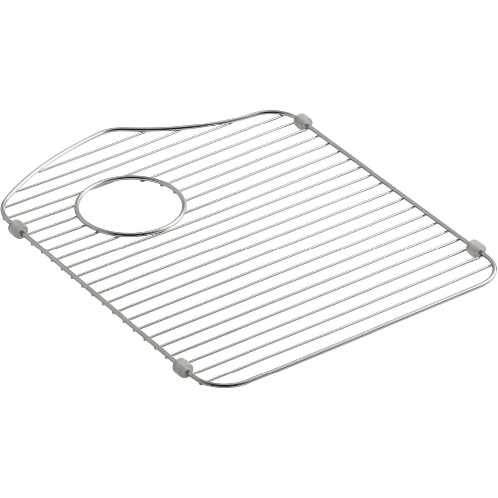 Kohler Octave Left-Hand Sink Rack For Octave K-3842 And K-3843 Sinks, Stainless Steel