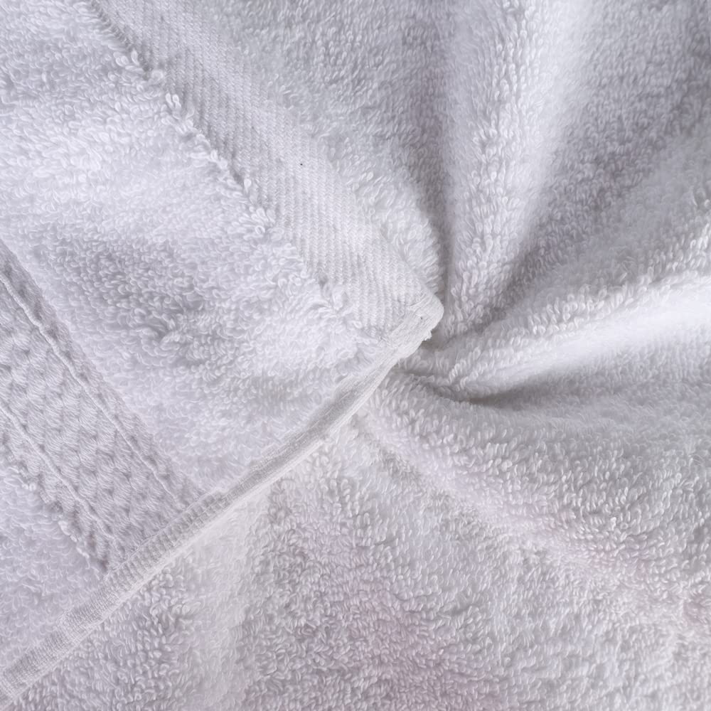 Superior Egyptian Cotton Pile Hand Towel Set Of 4, Ultra Soft Luxury Towels, Thick Plush Essentials, Absorbent Heavyweight, Gues