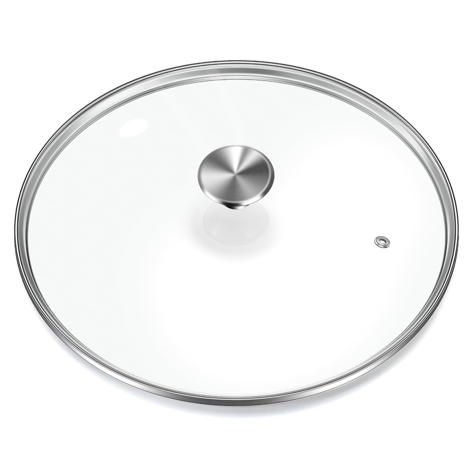 13 Glass Lid  Versatile Round Tempered Glass Replacement for 13 inch Frying Pans, Pots, Skillets, Dutch Ovens  Dishwasher Saf