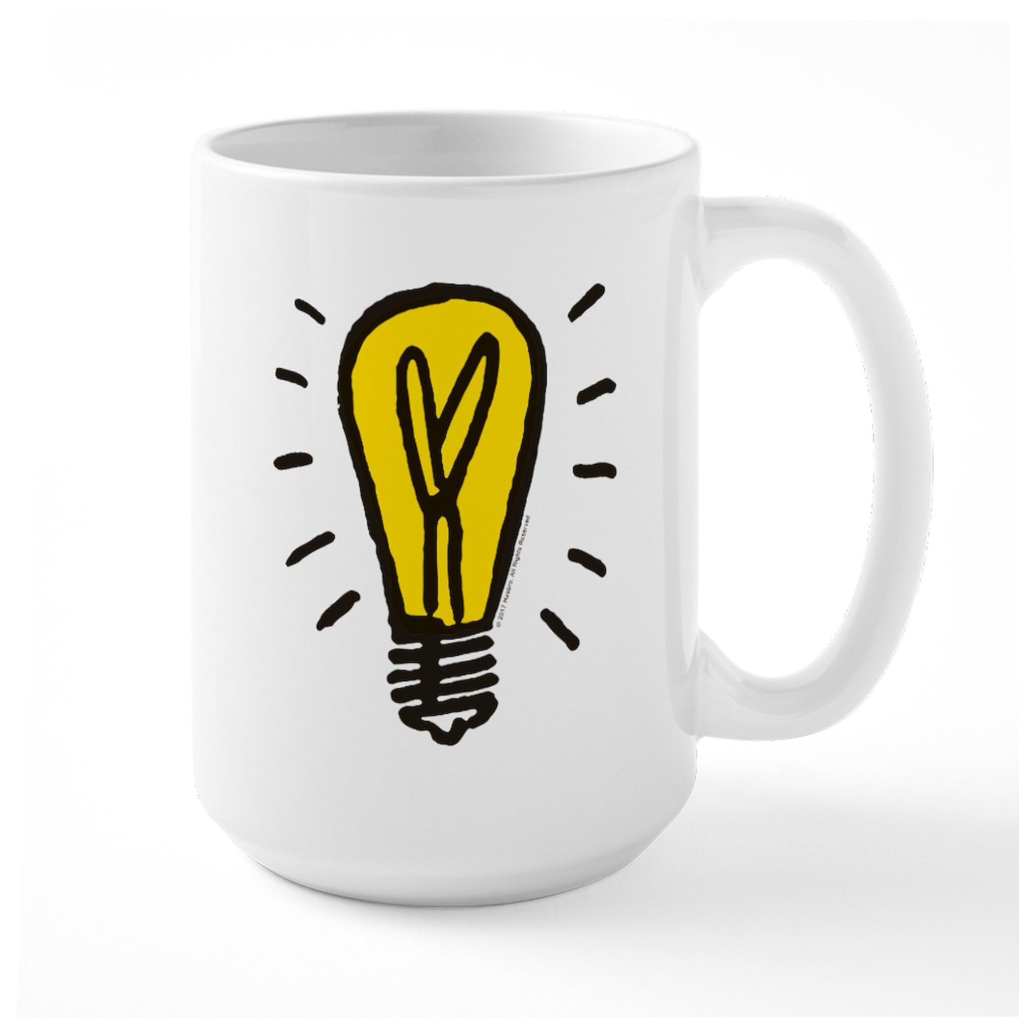 CafePress Monopoly Light Bulb 15 oz (444 ml) Ceramic Coffee Mug