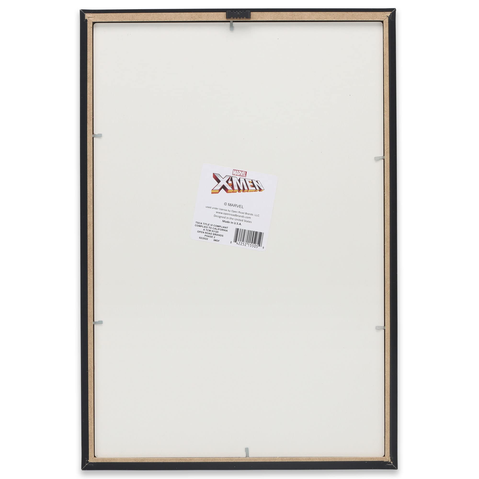 Marvel X-Men Wall Art - Framed Superhero X-Men Picture Featuring Wolverine, Cyclops, Storm, Beast And More