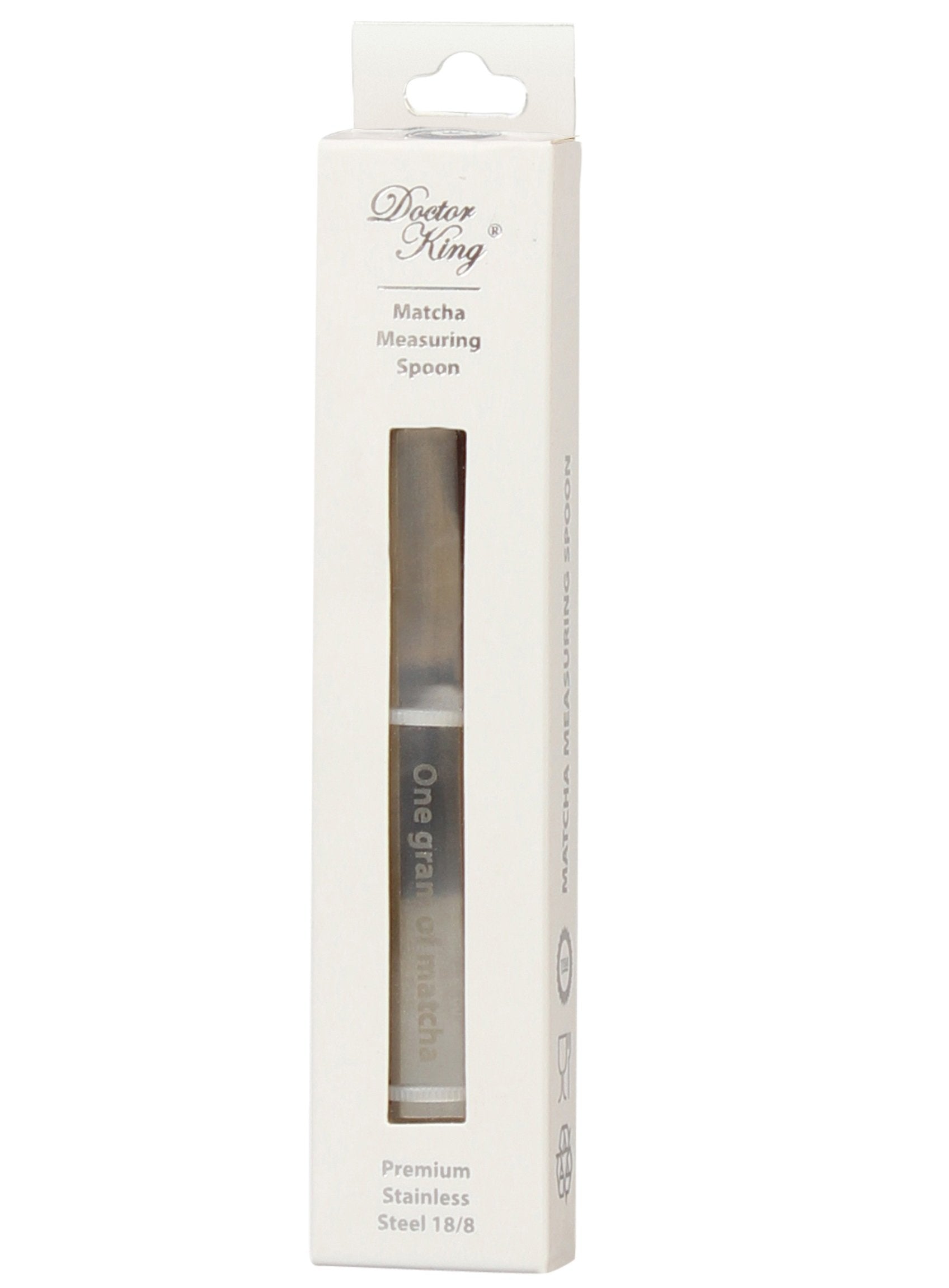 Doctor King Matcha Measuring Spoon (Matcha Tea Scoop) | Premium Stainless Steel 18/8 (Aisi Grade 304)