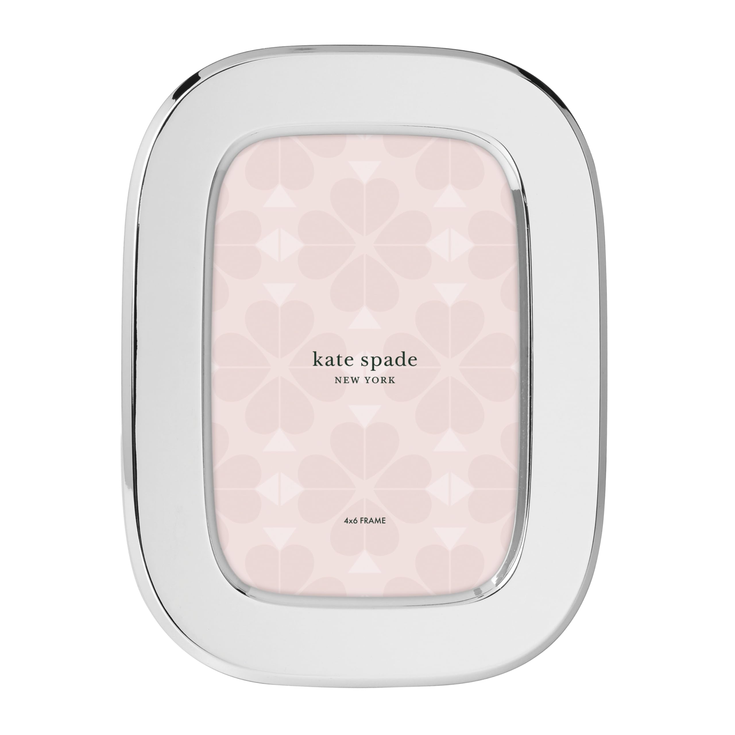 Kate Spade New York Silver South Street 4 X 6 Oval Frame, 0.80 LB