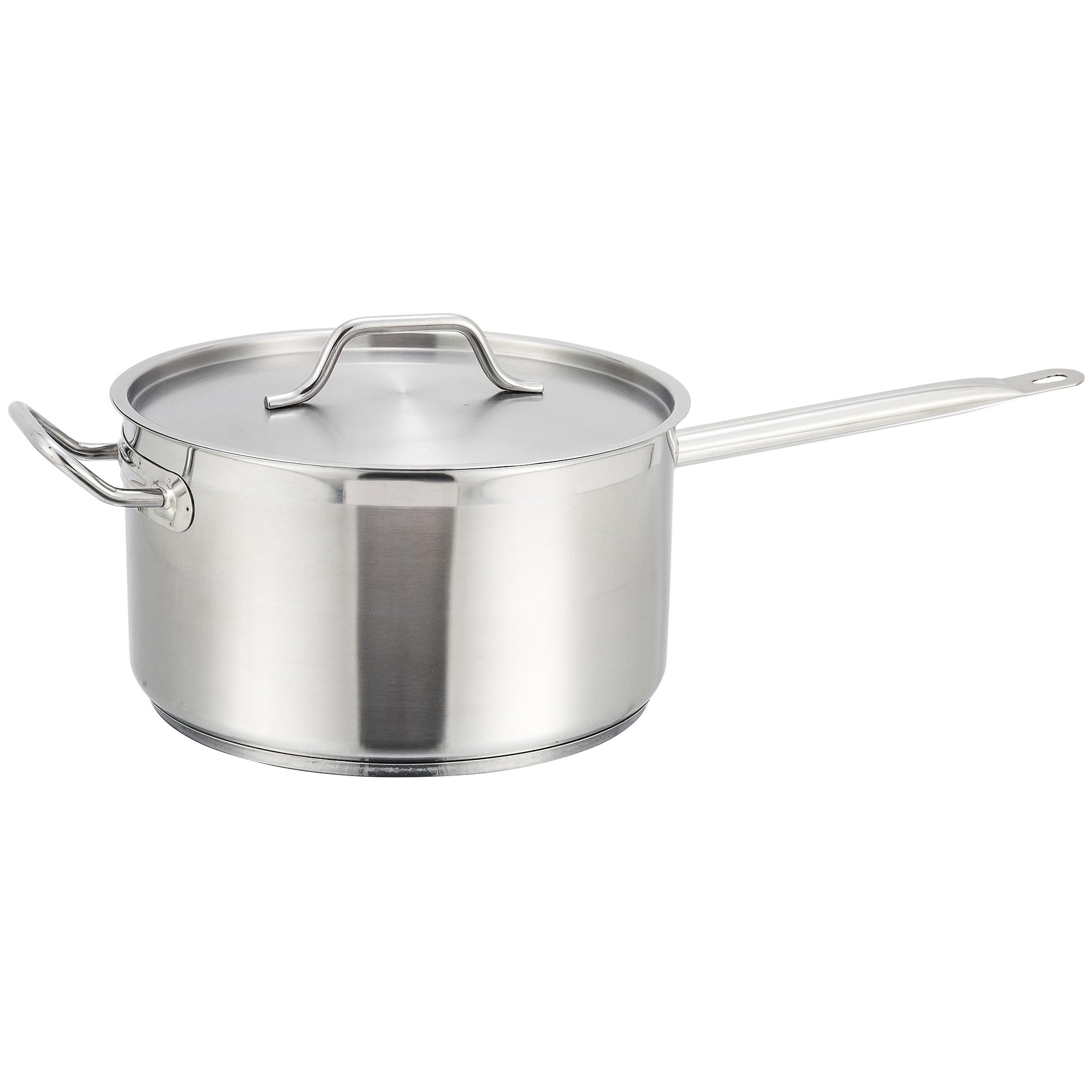 Winware Stainless Steel 10 Quart Sauce Pan with Cover