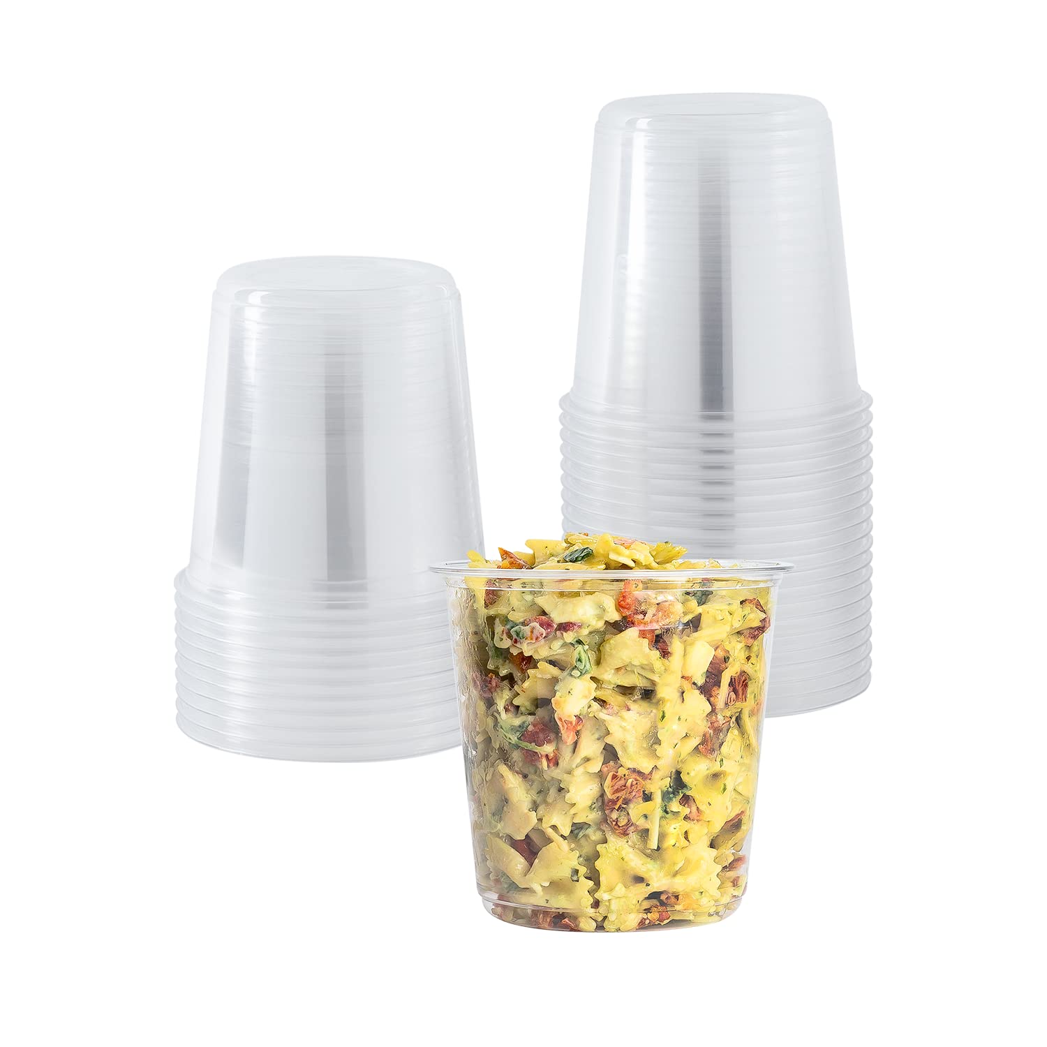 Karat 24oz PET Round Deli Container (117mm), FP-DC24-PET - 500 ct