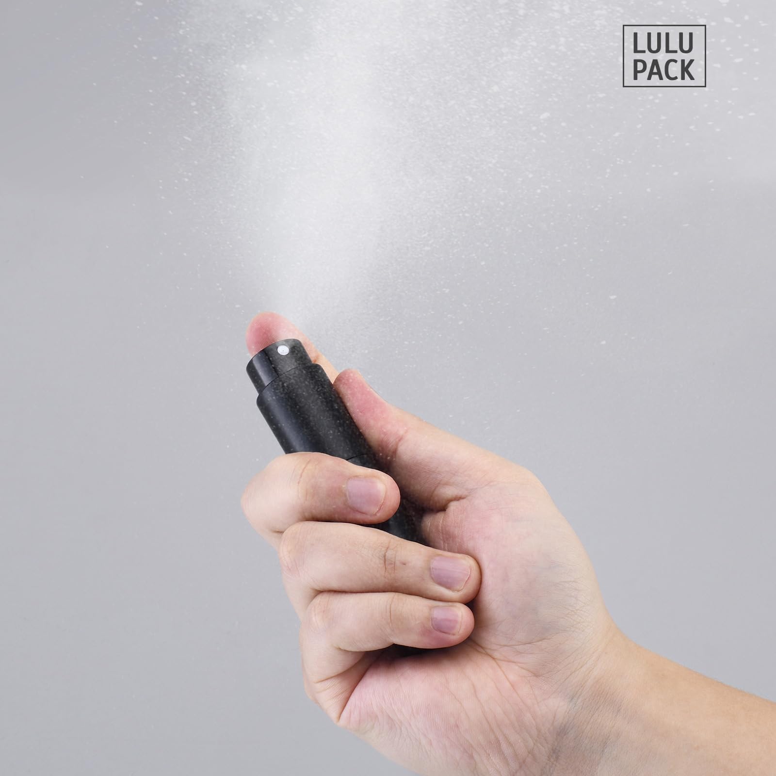 Travel Perfume Atomizer Refillable Bottle: Spray Cologne For Travel Size - Small Empty Sprayer Fragrance - 8Ml (Black, Blue, Sil