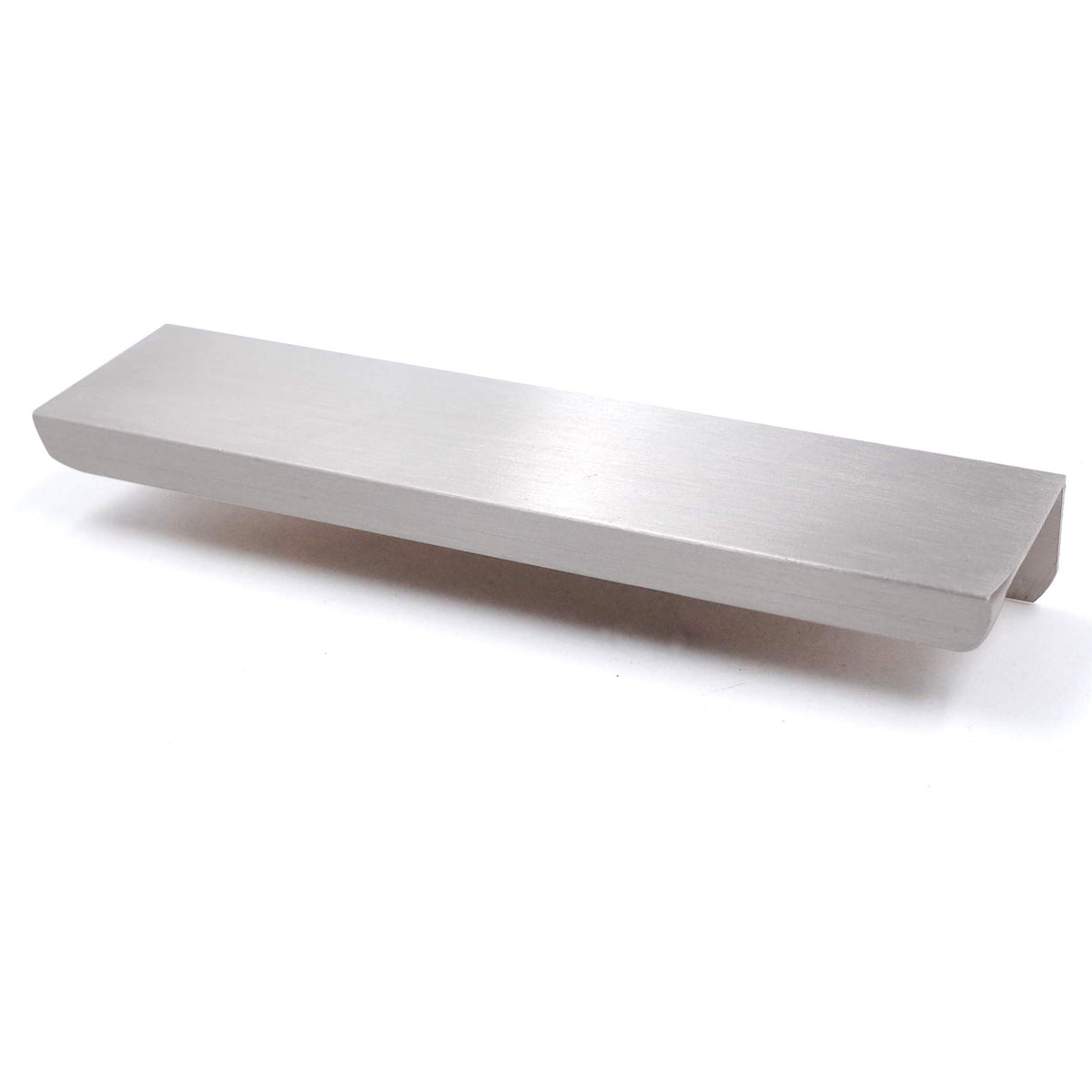 10-Pack Cabinets Drawers Edge Pulls - 5 Overall Length, Brushed Nickel, Concealed Tab Pulls For Kitchen Garage Cabinet Drawers,