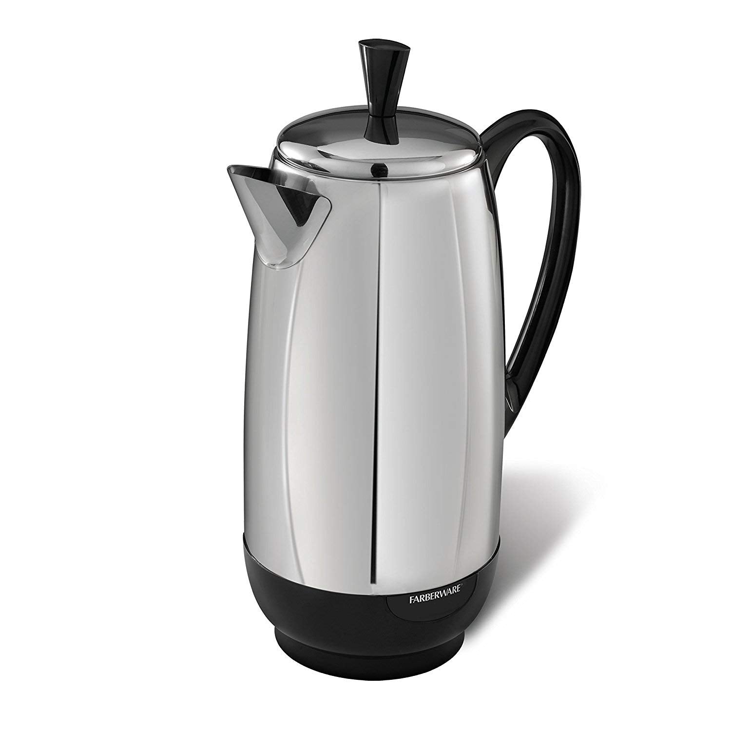 Farberware Fcp412 1000 Watt 12-Cup Percolator, Stainless Steel