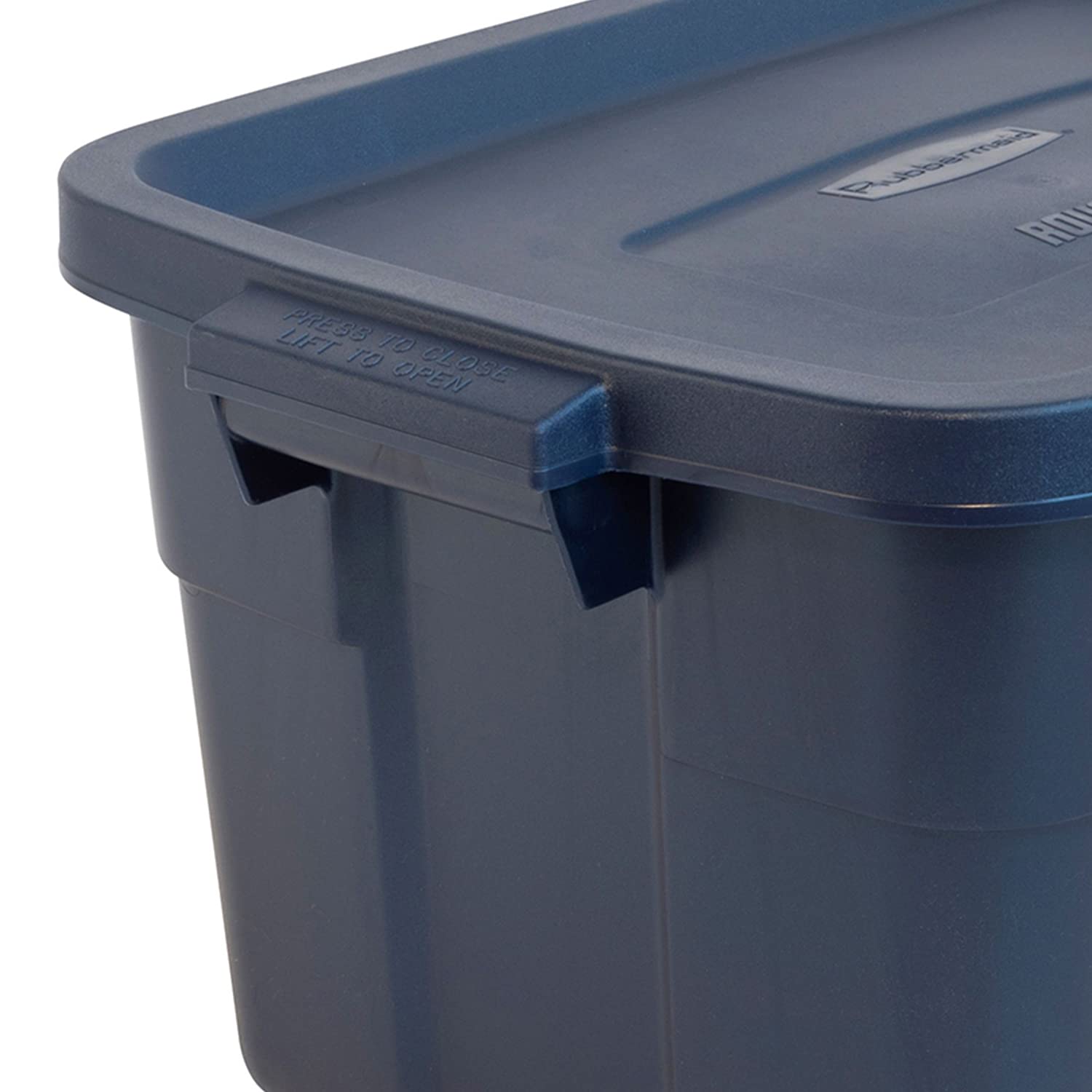 Rubbermaid Roughneck? Storage Totes 14 Gal, Durable Stackable Storage Containers, Great For Dry Food Storage, Clothing, Camping