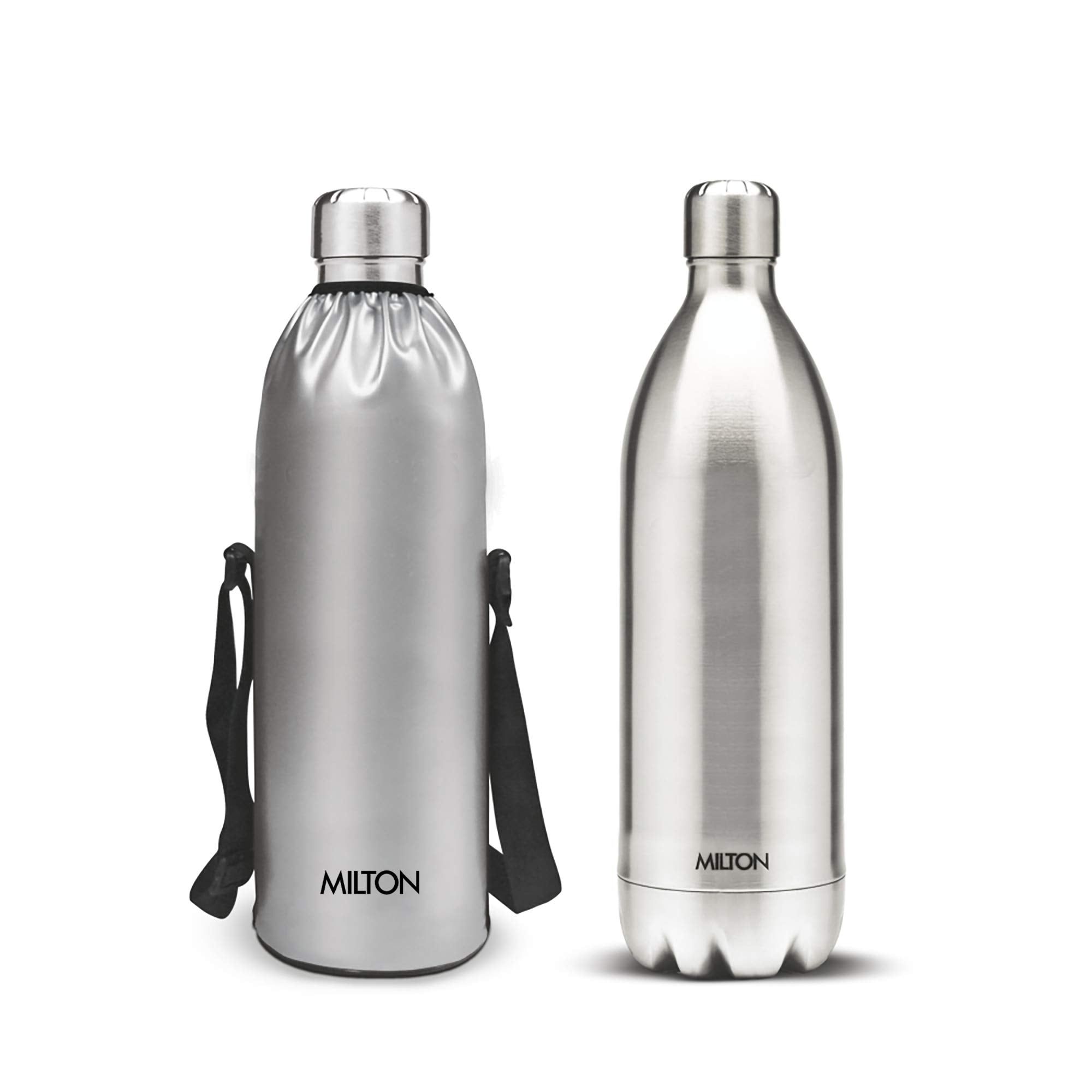 Milton Duo DLX Stainless Steel Flask, 1500ml, Silver