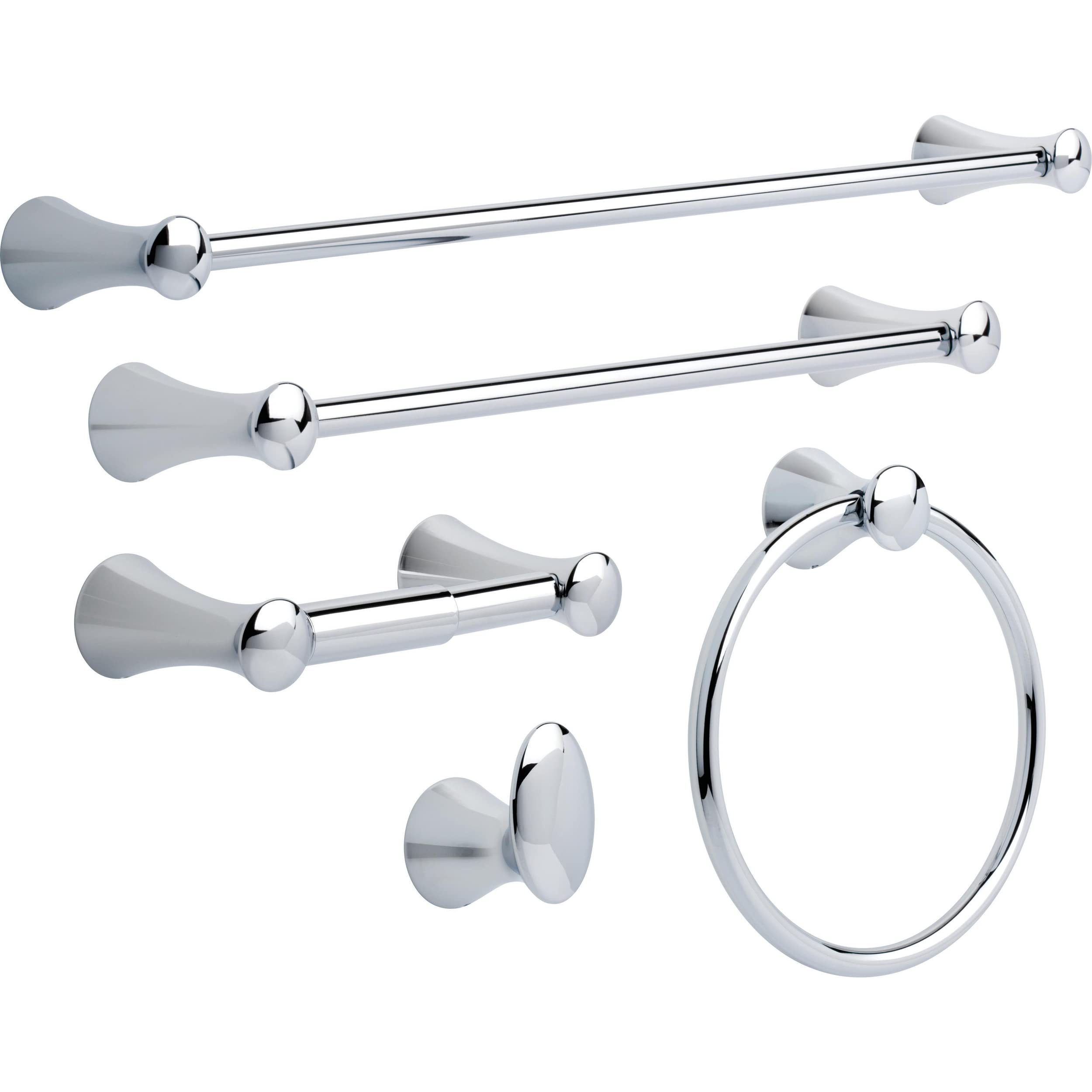 Delta Faucet 73846, Towel Ring, Polished Chrome
