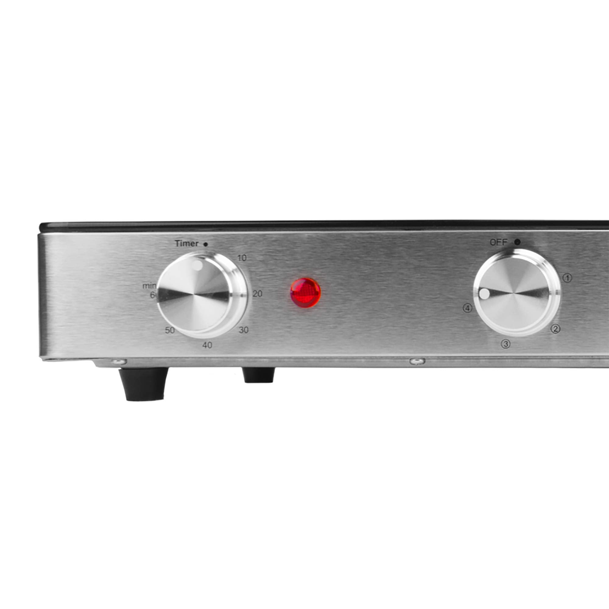 Brentwood Select Double Infrared Electric Countertop, 1800-Watt, With Timer, Stainless Steel
