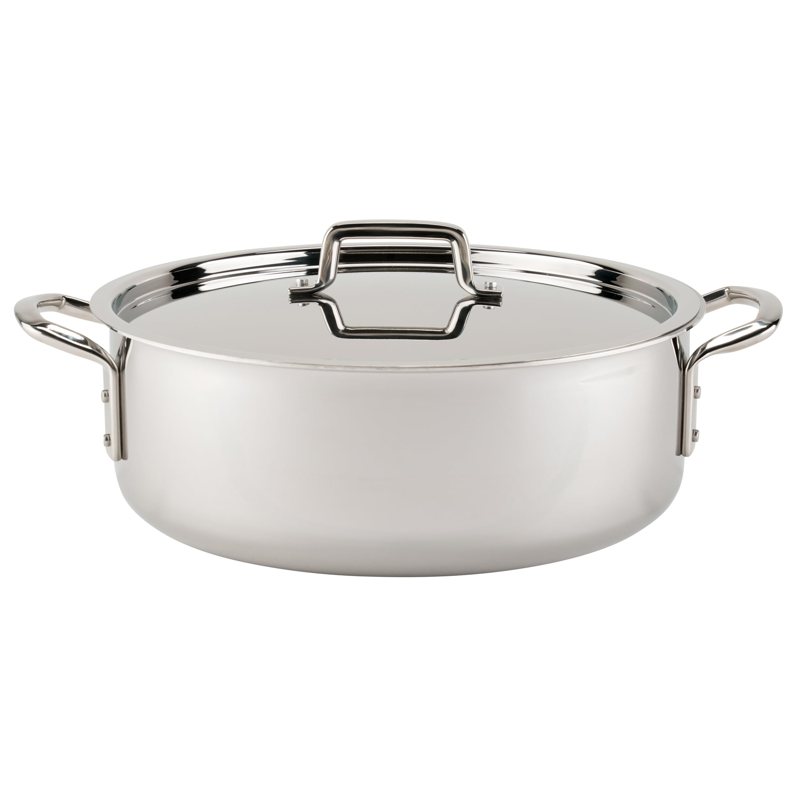 WINCO Tri-Ply Brazier, Silver