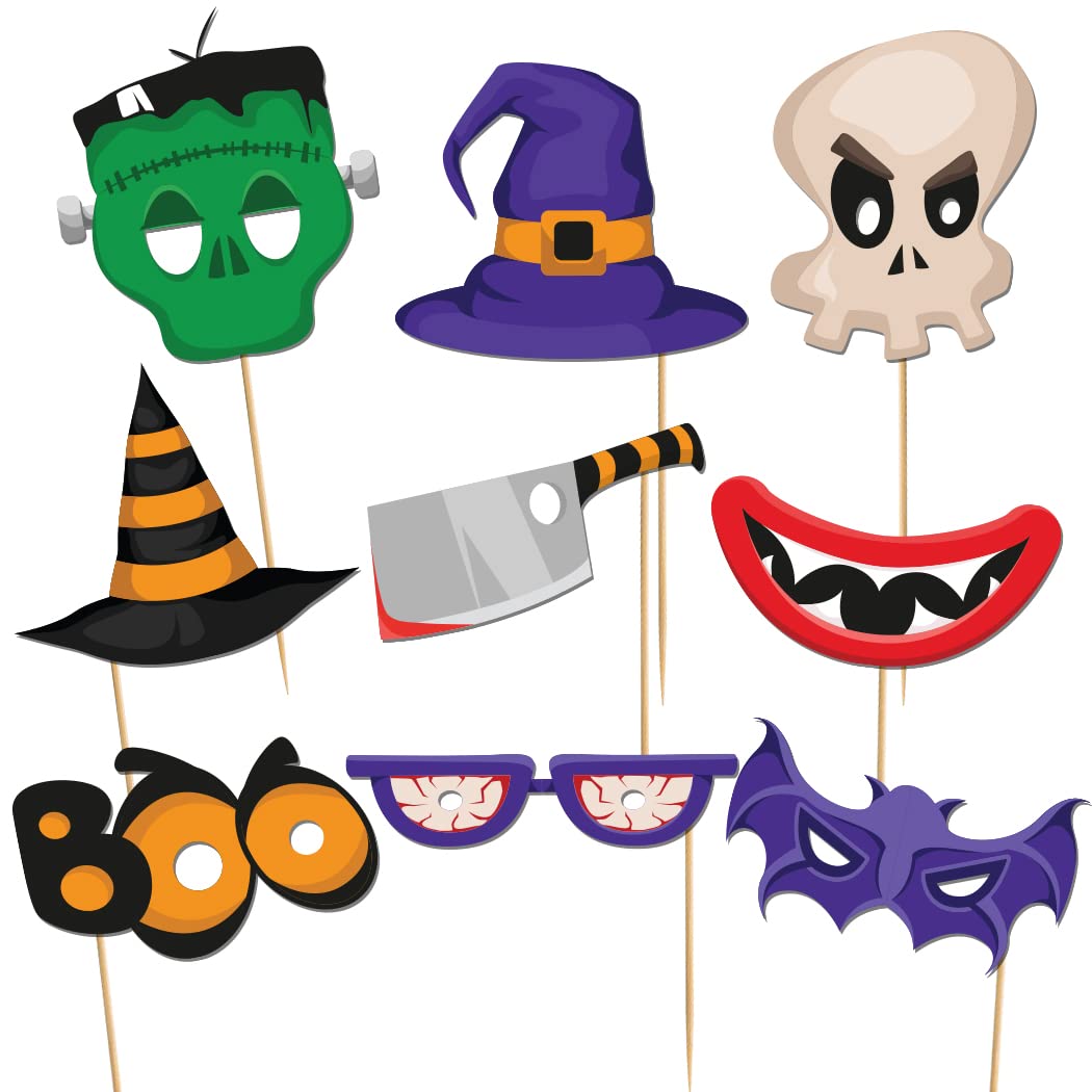 Festiko Halloween Theme Party Decoration Props Decoration Items, Halloween Themes Party Favors for Party Decoration Photobooth P
