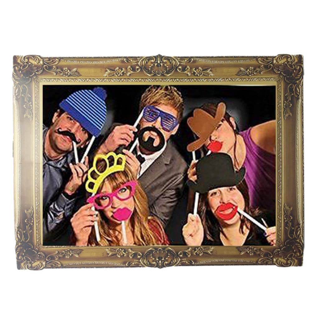 Enakshi Vintage Photo Booth Props Frame Wedding Party Large Picture Frame 48 x 34 cm|Home & Garden |Wedding Supplies |Venue Deco