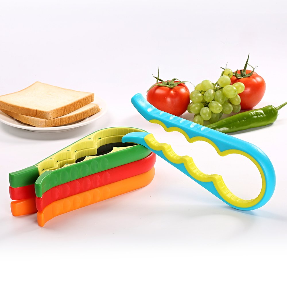 Jar Opener And Bottle Opener For Weak Hands Arthritis Elderly And Children,Non-Slip Jar Opener Grip Get Lids Off With Ease (Oran