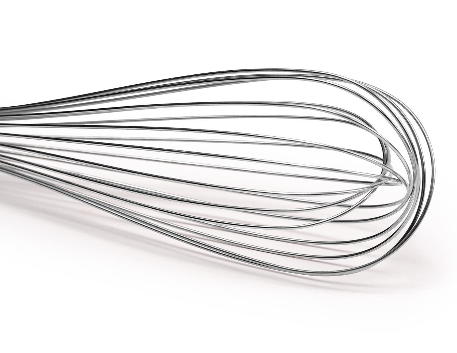 Misen Deluxe Stainless Steel Balloon Whisk - Ergonomic Silicone Grip - Versatile Cooking Whisk For Eggs, Cream, Dishwasher Safe,