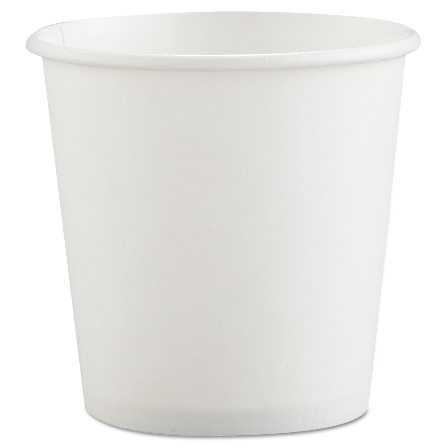 Solo 374W2050 Polycoated Hot Paper Cups, 4 Oz, White, 1 Count (Pack Of 1)
