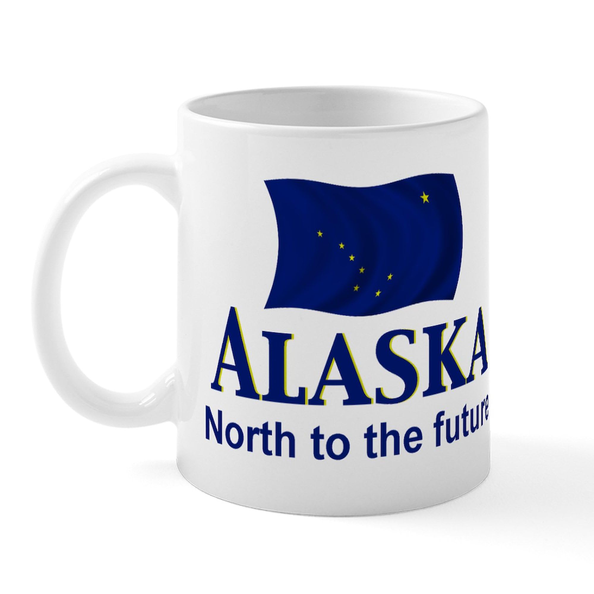 CafePress Alaska Motto Mug 11 oz (325 ml) Ceramic Coffee Mug