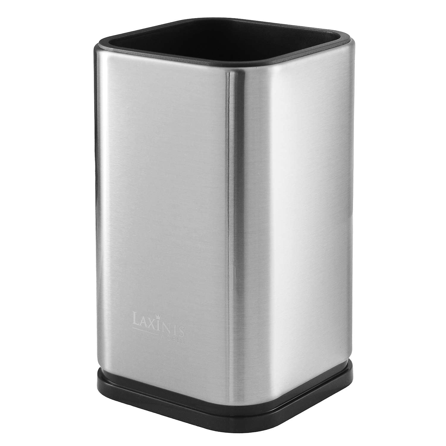 Stainless Steel Kitchen Utensil Holder, Kitchen Caddy, Utensil Organizer, Modern Rectangular Design, 6.7    By 4    (Utensils No