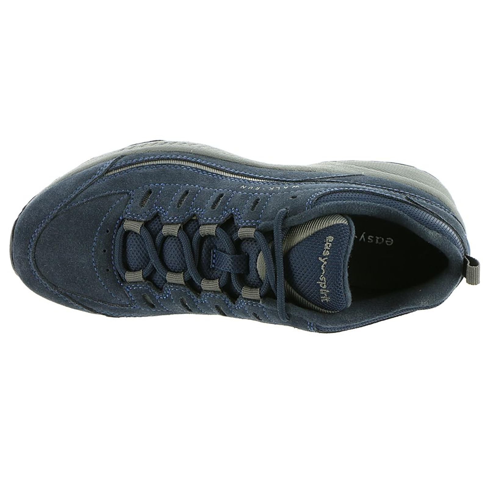 Easy Spirit Womens Romy Sneaker, Navy Suede 420, 75 Us