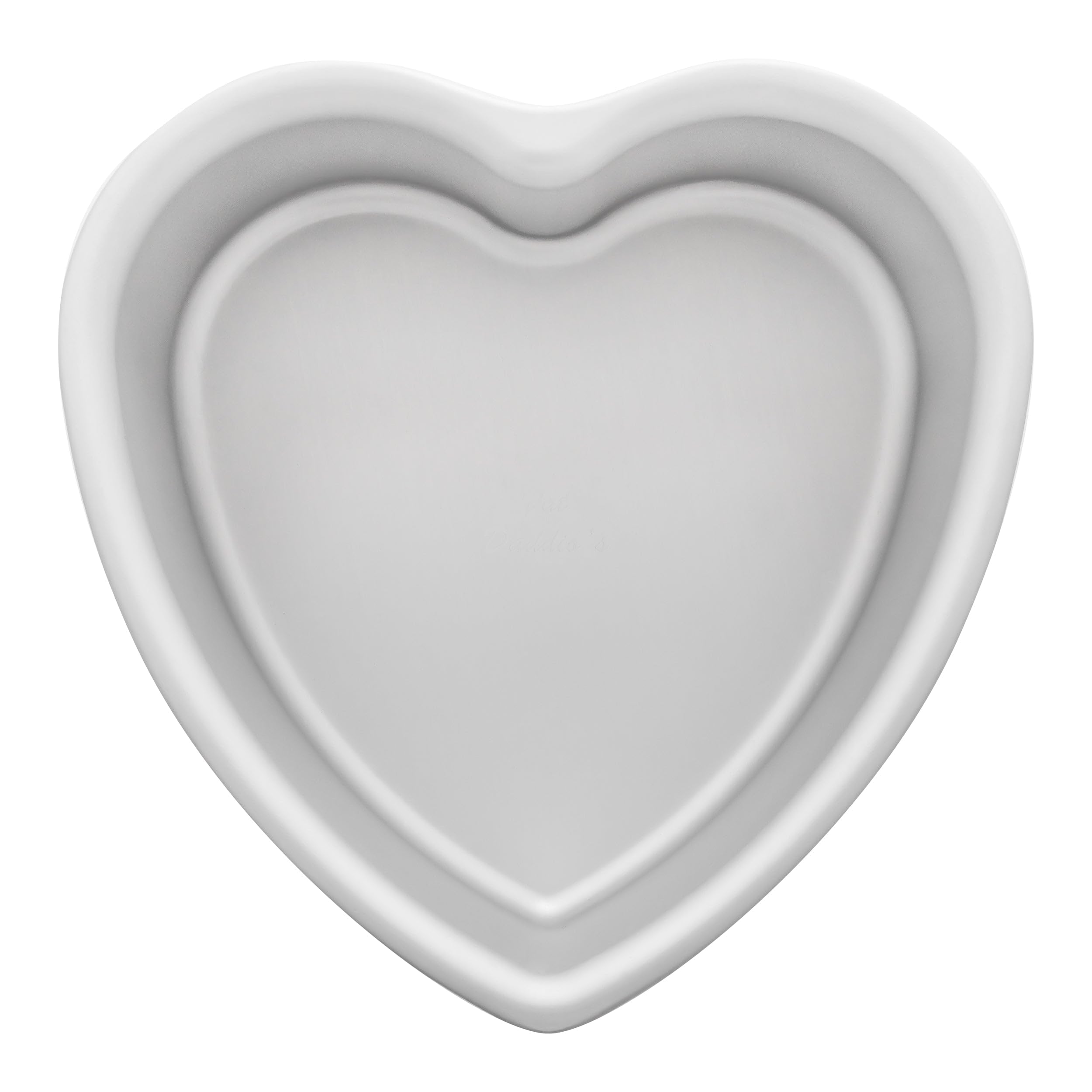 Fat Daddios PHT-103 Anodized Aluminum Heart Cake Pan, 10 x 3 inch